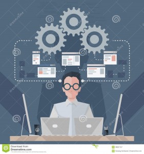 software-engineer-concept-people-front-many-computer-38321157